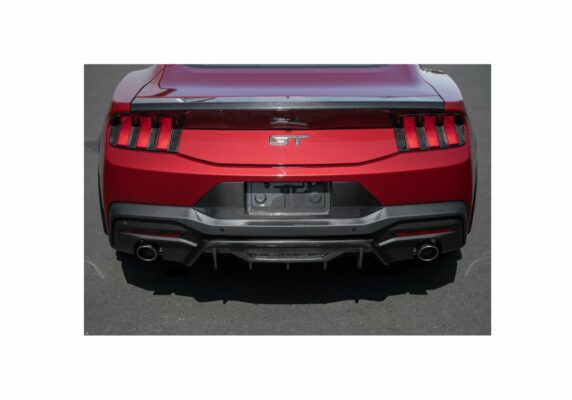 FFP 2024-2026 Ford Mustang Carbon Fiber License Plate Frame Backing