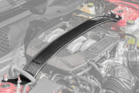 FFP Mustang GT & Darkhorse 5.0L Carbon Fiber Engine Tower Bar for S650 Mustang