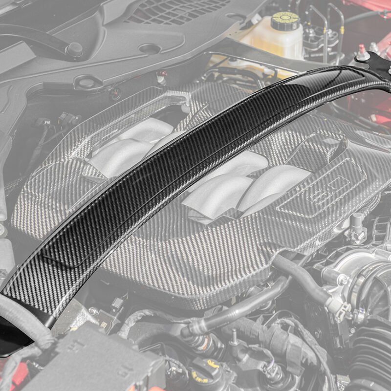 FFP 2024 Ford Mustang GT & Darkhorse 5.0L Carbon Fiber Engine Tower Bar