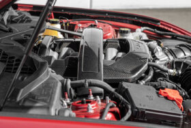 FFP 2024 Ford Mustang GT & Darkhorse 5.0L Carbon Fiber Engine Tower Bar - Image 1