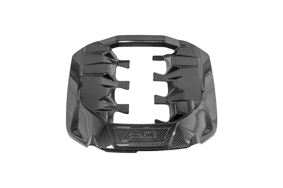 APR Carbon Fiber 2011-2014 Ford Mustang GT 5.0 Engine Cover (Manual Transmission ONLY) main image 1