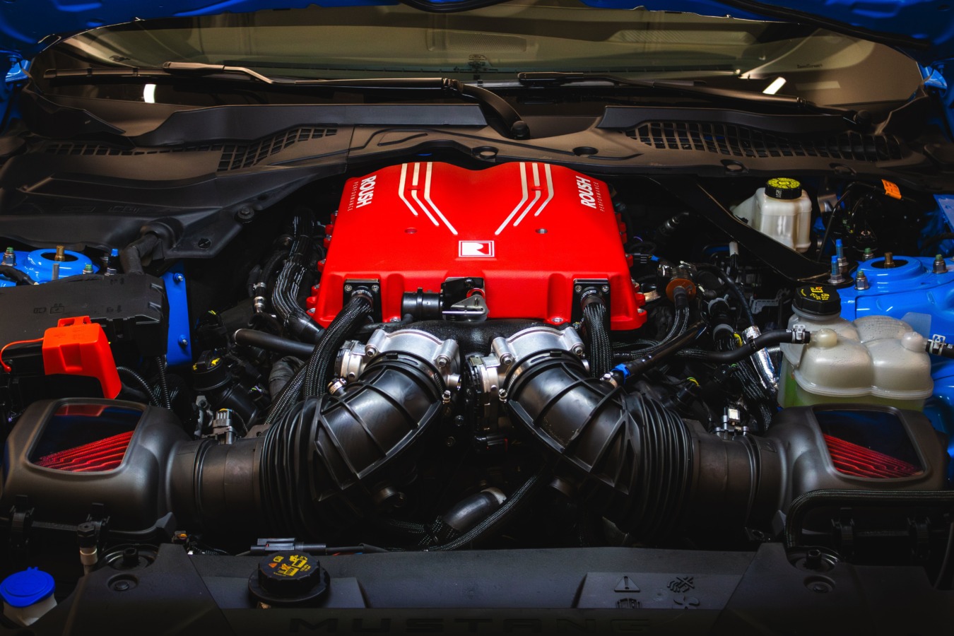 Roush Phase 2 dual intercooler design