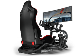 Trak Racer TR8 Pro Simulator Chassis - Black - Image 5