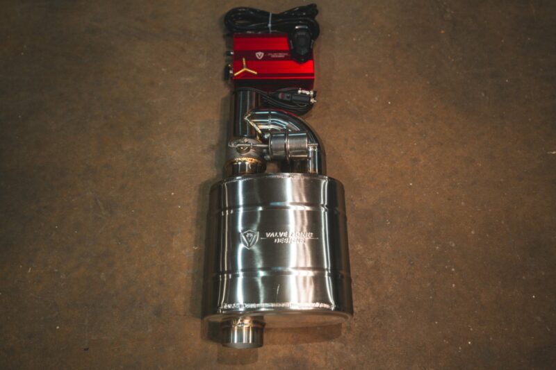 Valvetronic Universal Valved Muffler Kit - Single Inlet Single Outlet
