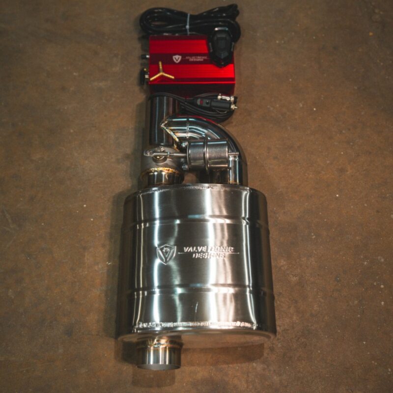 Valvetronic Universal Valved Muffler Kit - Single Inlet Single Outlet