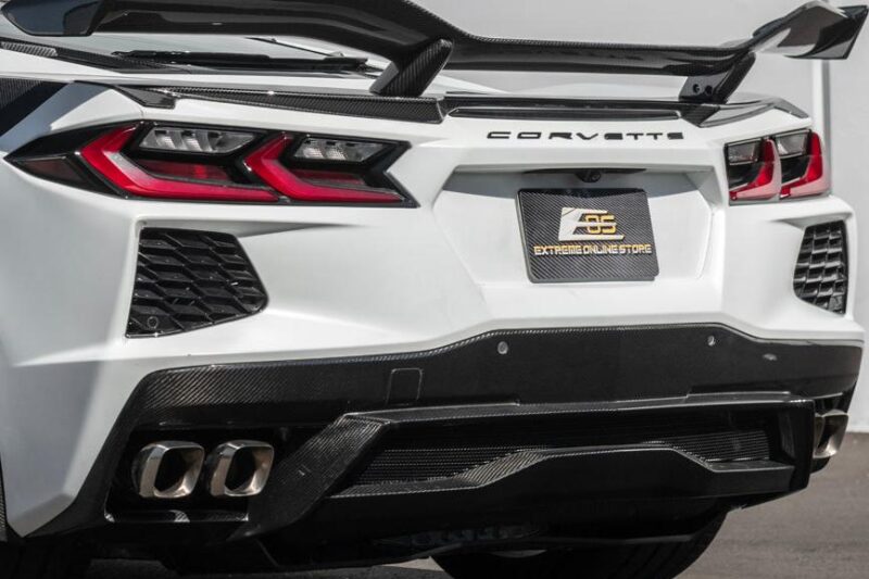 EOS 2020-2025 Chevrolet Corvette C8 Stingray Z07 Carbon Fiber High Wing