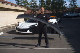EOS 2020-2026 Chevrolet Corvette C8 Z06 Conversion Rear High Wing Spoiler — Stingray, Z06, E-Ray - image 24