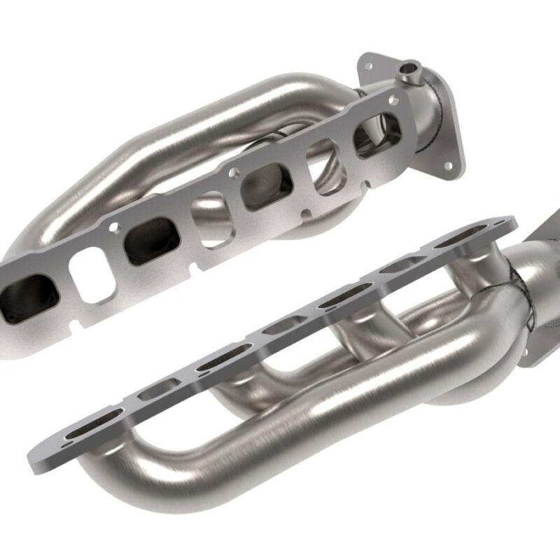 aFe Power 2021-2024 RAM 1500 TRX V8-6.2L (sc) Twisted Steel 304 Stainless Steel Short Tube Header