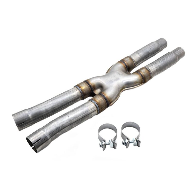 RTR 2024 Ford Mustang MBRP 2.5" Resonator Delete X-Pipe T409
