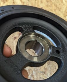 Engineered Motorsport Solutions EMS Mustang EcoBoost 2.3L Keyed Damper at 12 o'clock with 5mm key for Mustang EcoBoost -