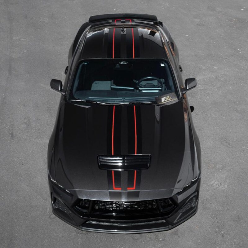 FFP 2024 Ford Mustang GT Hood Stripe 3M Decals