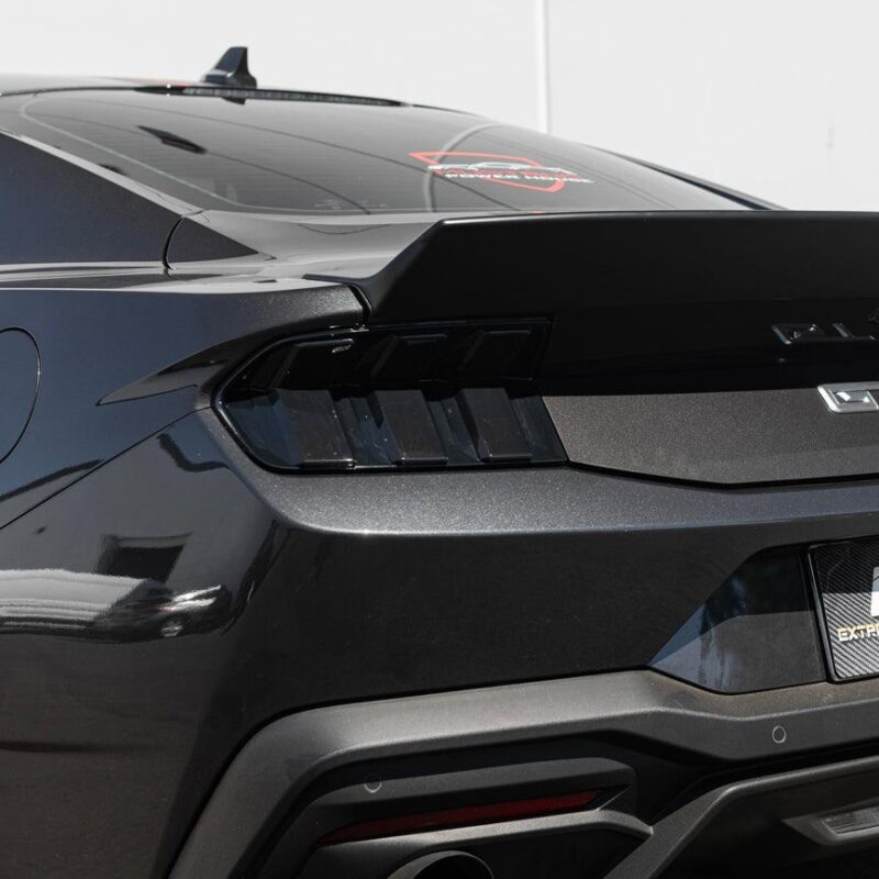 FFP 2024 Ford Mustang Smoke Tinted Rear Tail Light Trim Cover