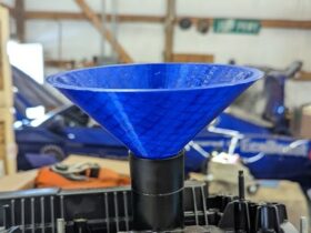 Engineered Motorsport Solutions EMS Ecoboost/Coyote Oil Funnel for Mustang GT - Image 3