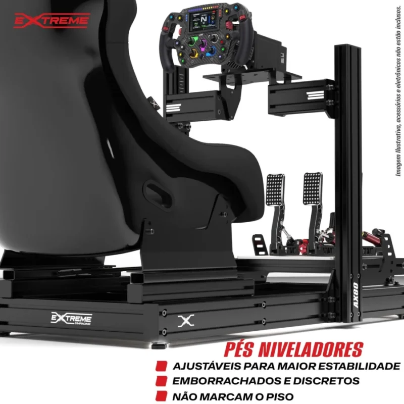 ESR AX80 Aluminum Profile Sim Racing Rig - Image 5