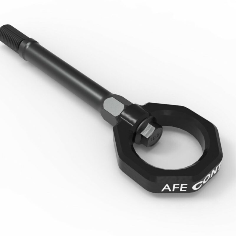 aFe Power 2020-2024 Chevrolet Corvette C8 V8-6.2L aFe CONTROL Front Tow Hook Black