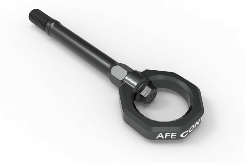 aFe Power 2020-2024 Chevrolet Corvette C8 V8-6.2L aFe CONTROL Front Tow Hook Gray