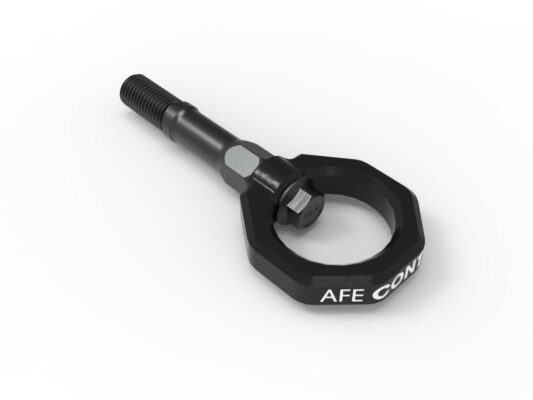 aFe Power 2020-2024 Chevrolet Corvette C8 V8-6.2L aFe CONTROL Rear Tow Hook Black