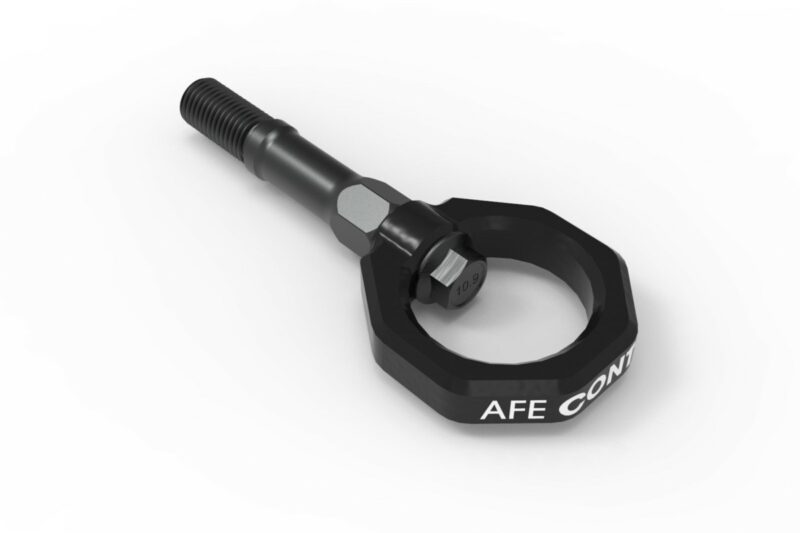 aFe Power 2020-2024 Chevrolet Corvette C8 V8-6.2L aFe CONTROL Rear Tow Hook Black