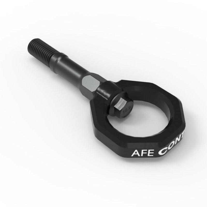 aFe Power 2020-2024 Chevrolet Corvette C8 V8-6.2L aFe CONTROL Rear Tow Hook Black