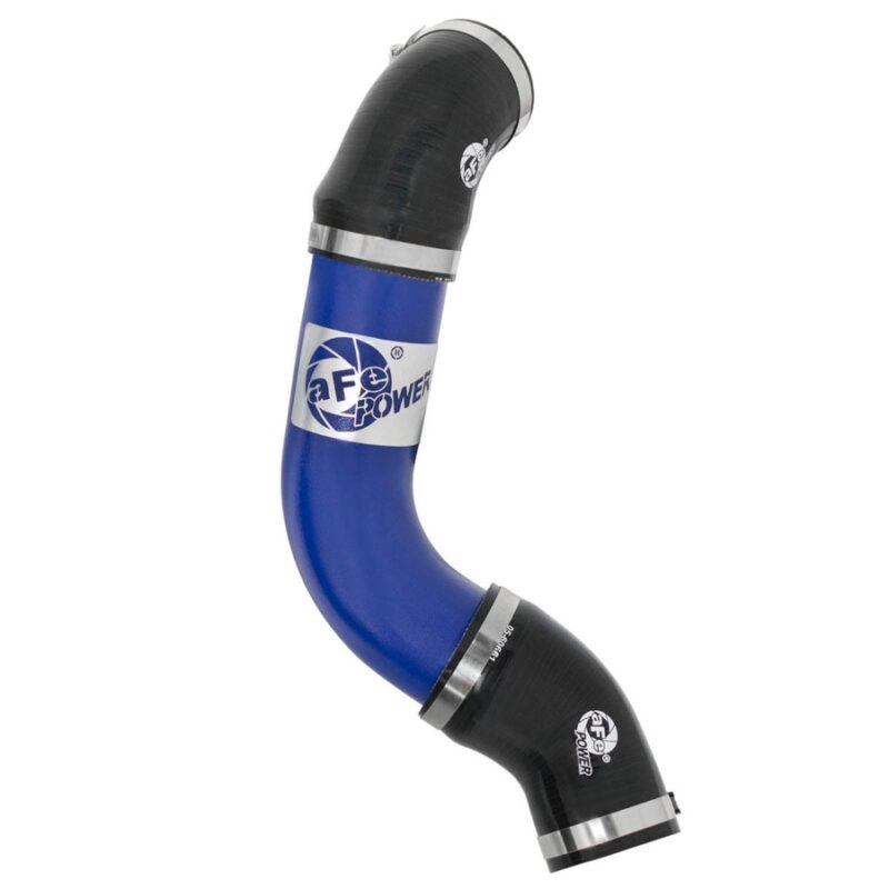 aFe Power 2015-2023 Ford Mustang EcoBoost BladeRunner 3 IN Aluminum Cold Charge Pipe Blue