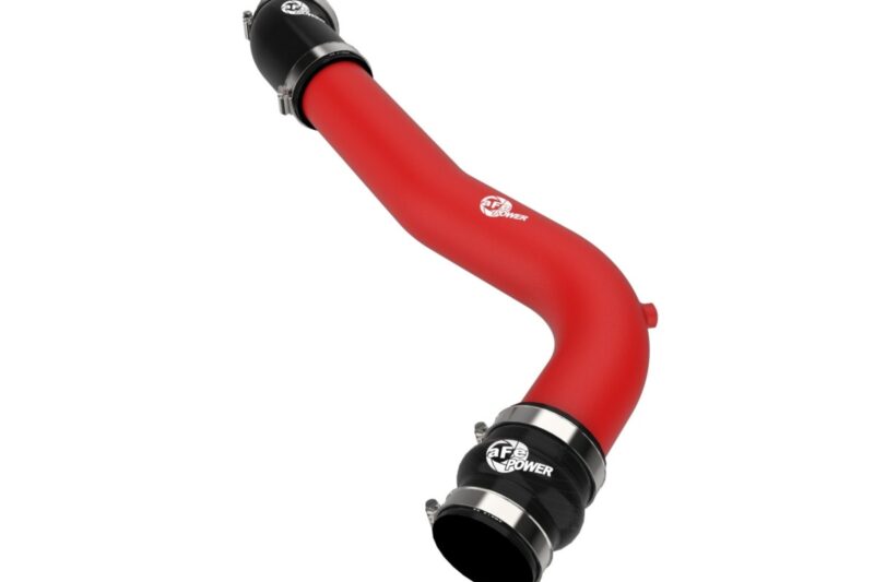 aFe Power 2020-2024 Ford Explorer ST V6-3.0L (tt) BladeRunner 2-3/4 IN Aluminum Cold Charge Pipe Red
