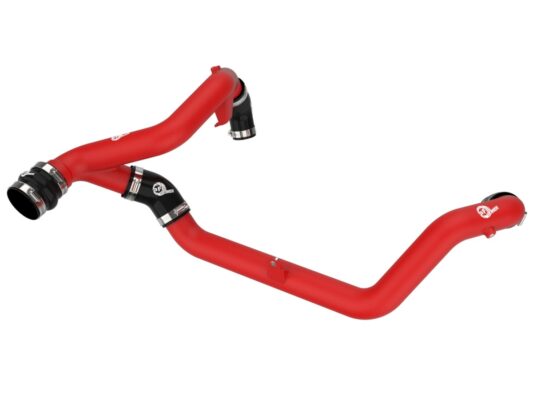 aFe Power 2022-2024 Ford Explorer ST V6-3.0L (tt) BladeRunner 2-1/4 IN Aluminum Hot Charge Pipe Red