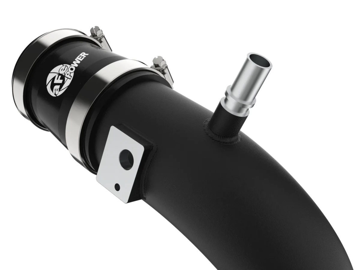 AFE 2022-2024 Ford Bronco Raptor V6 3.0L BladeRunner Aluminum Hot & Cold Charge Pipe Kit Black - Image 4