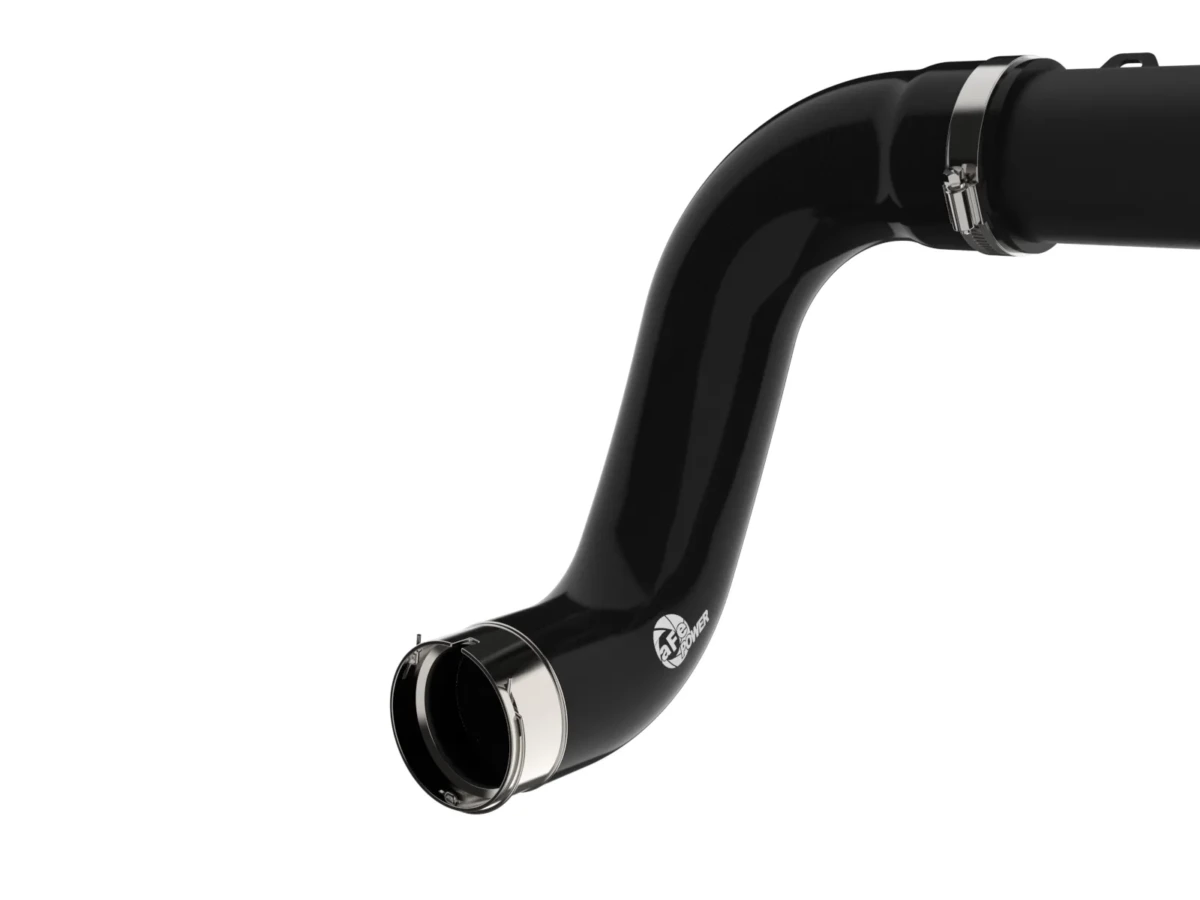 AFE 2022-2024 Ford Bronco Raptor V6 3.0L BladeRunner Aluminum Hot & Cold Charge Pipe Kit Black - Image 6