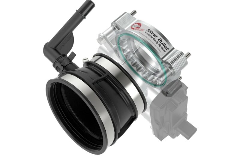 aFe Power 2020-2024 Chevrolet Corvette C8 V8-6.2L Silver Bullet Throttle Body Spacer