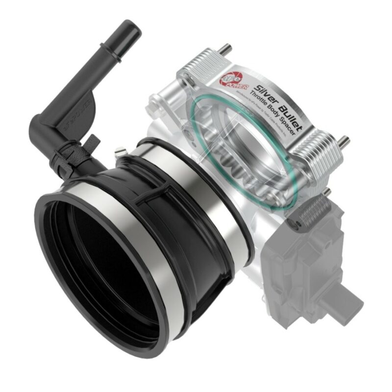aFe Power 2020-2024 Chevrolet Corvette C8 V8-6.2L Silver Bullet Throttle Body Spacer