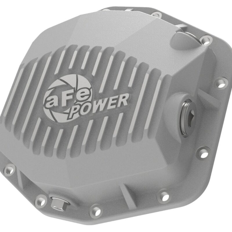 aFe Power 2021-2023 Ford Bronco EcoBoost/V6-2.7L (Dana M220) Street Series Rear Differential Cover Raw w/ Machined Fins -OVERSTOCK