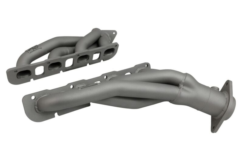 aFe Power 2015-2023 Dodge Challenger V8-6.2L (sc)/6.4L HEMI Twisted Steel 1-3/4 IN 304 Stainless Steel Short Tube Headers w/ Titanium Ceramic Coating