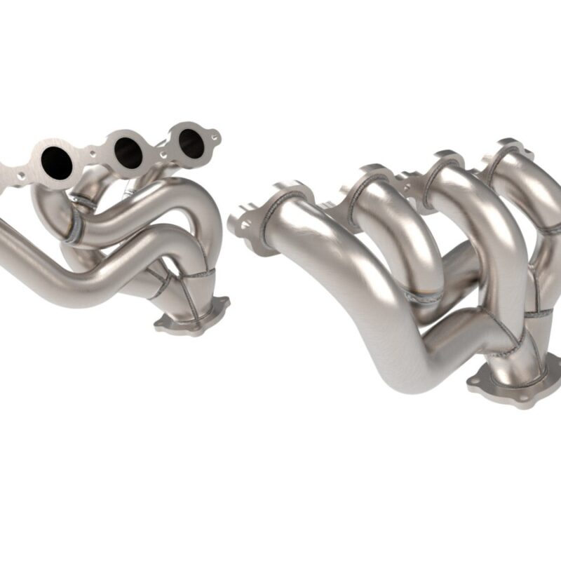 aFe Power 2016-2024 Chevrolet Camaro SS V8-6.2L Twisted Steel 304 Stainless Steel Short Tube Header