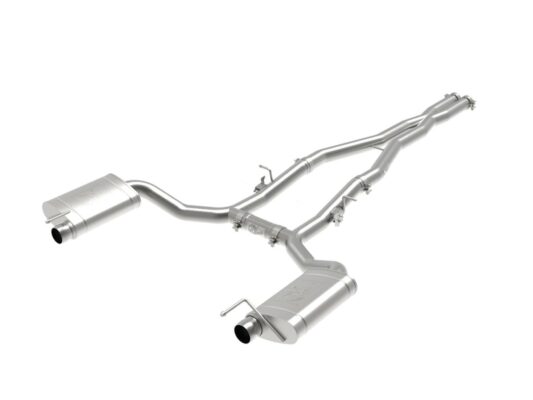 aFe Power 2015-2023 Dodge Charger/Hellcat V8-6.2L (sc)/392 V8-6.4L MACH Force-Xp 3 IN 304 Stainless Steel Cat-Back Exhaust System