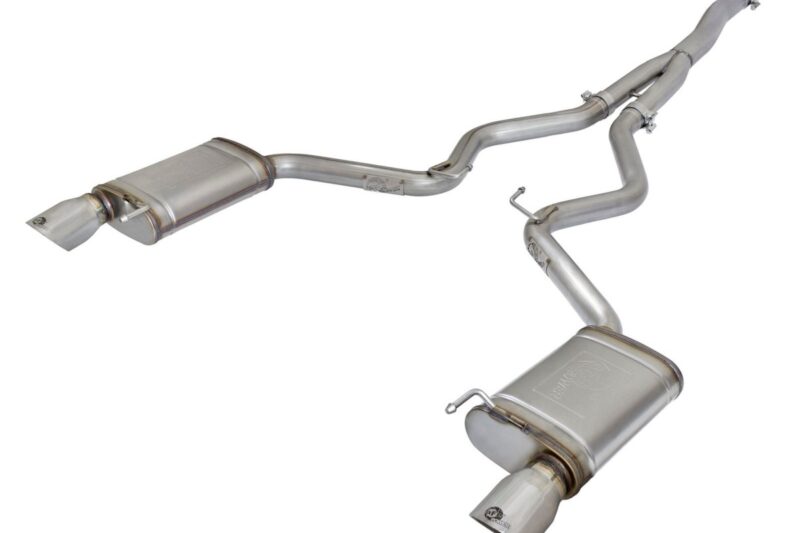 aFe Power 2015-2021 Ford Mustang EcoBoost EcoBoost MACH Force-Xp 3" to 2-1/2" 304 Stainless Steel Cat-Back Exhaust System