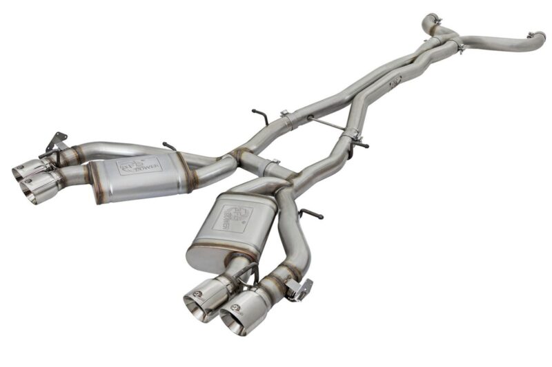 aFe Power 2016-2024 Chevrolet Camaro SS V8-6.2L (sc) M/T MACH Force-Xp 3 IN 304 Stainless Steel Cat-Back Exhaust System