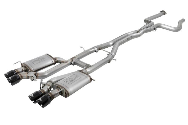aFe Power 2016-2019 Cadillac ATS-V V6-3.6L (NPP) (Sedan/Coupe) MACH Force-Xp 3" 304 Stainless Steel Cat-Back Exhaust System