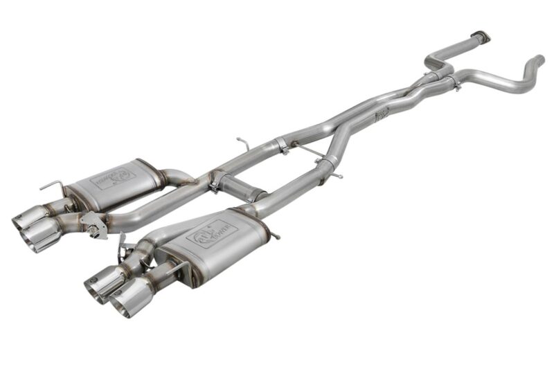 aFe Power 2016-2019 Cadillac ATS-V V6-3.6L (NPP) (Sedan/Coupe) MACH Force-Xp 3" 304 Stainless Steel Cat-Back Exhaust System