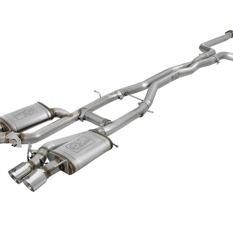 aFe Power 2016-2019 Cadillac ATS-V V6-3.6L (NPP) (Sedan/Coupe) MACH Force-Xp 3" 304 Stainless Steel Cat-Back Exhaust System