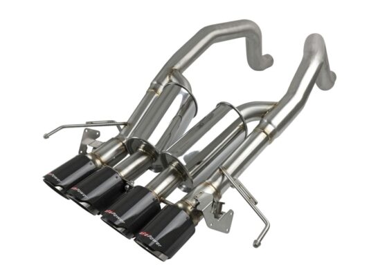 aFe Power 2015-2019 Chevrolet Corvette Z06 C7 V8-6.2L (sc) (Without AFM Valves) MACH Force-Xp 3" to 2-1/2" 304 Stainless Steel Axle-Back Exhaust System