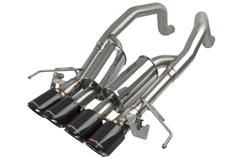 aFe Power 2015-2019 Chevrolet Corvette Z06 C7 V8-6.2L (sc) (Without AFM Valves) MACH Force-Xp 3" to 2-1/2" 304 Stainless Steel Axle-Back Exhaust System