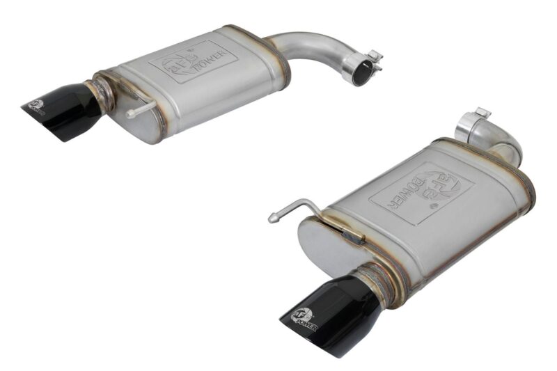 aFe Power 2015-2021 Ford Mustang EcoBoost/V6-3.7L MACH Force-Xp 2-1/2" 409 Stainless Steel Axle-Back Exhaust System