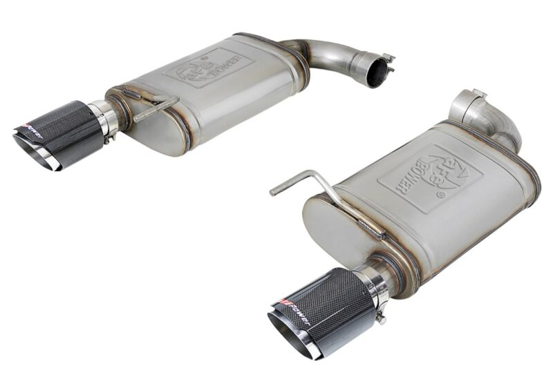 aFe Power 2015-2017 Ford Mustang GT V8-5.0L MACH Force-Xp 2-1/2" 409 Stainless Steel Axle-Back Exhaust System