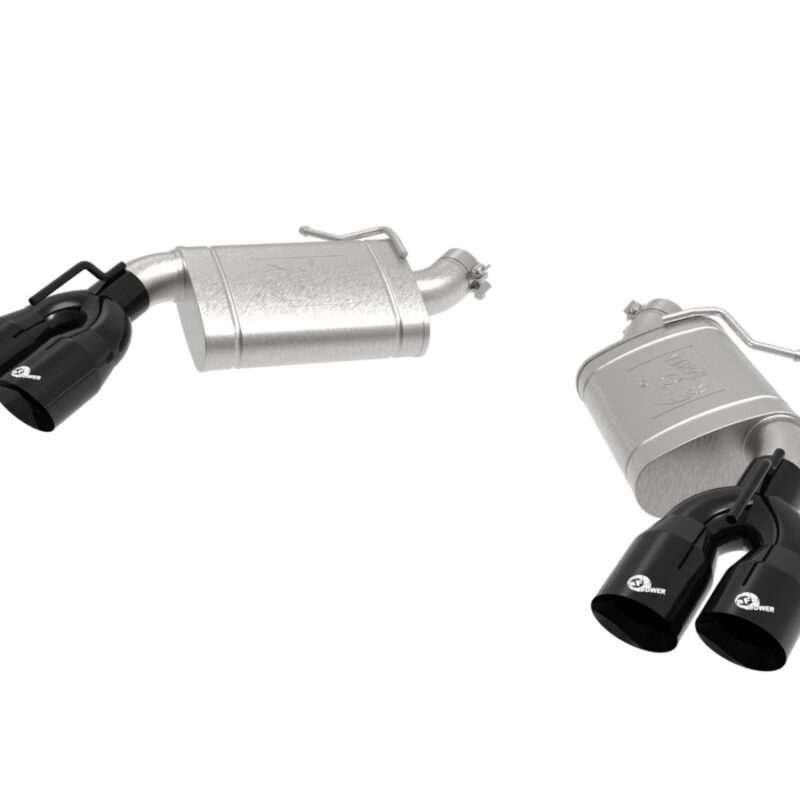 aFe Power 2016-2024 Chevrolet Camaro SS V8-6.2L MACH Force-Xp 3 IN 409 Stainless Steel Axle-Back Exhaust System w/Mufflers