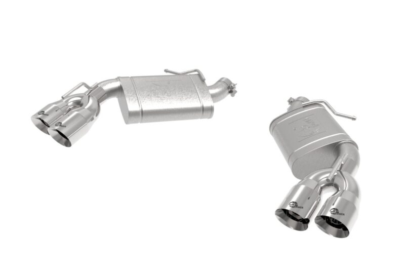 aFe Power 2016-2024 Chevrolet Camaro SS V8-6.2L MACH Force-Xp 3 IN 409 Stainless Steel Axle-Back Exhaust System w/ Muffler