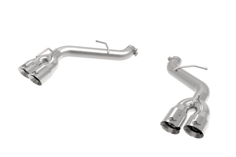 aFe Power 2016-2024 Chevrolet Camaro SS V8-6.2L MACH Force-Xp 3 IN 409 Stainless Steel Axle-Back Exhaust System w/o Muffler
