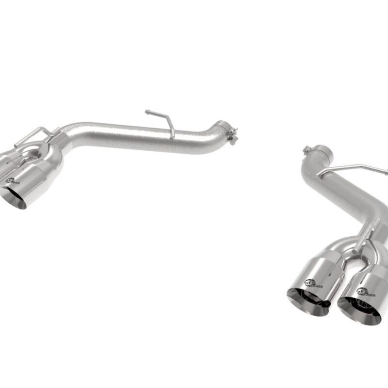 aFe Power 2016-2024 Chevrolet Camaro SS V8-6.2L MACH Force-Xp 3 IN 409 Stainless Steel Axle-Back Exhaust System w/o Muffler