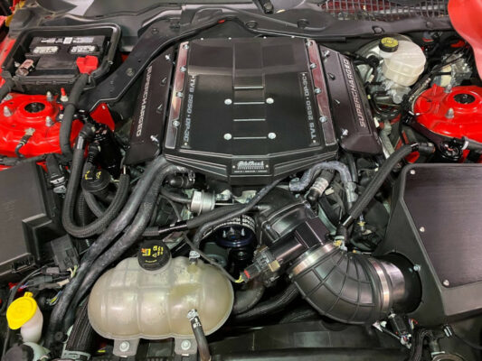 UPR 2015-2020 Ford Mustang GT Edelbrock Supercharged Oil Catch Can W/CSCC Plug N Play