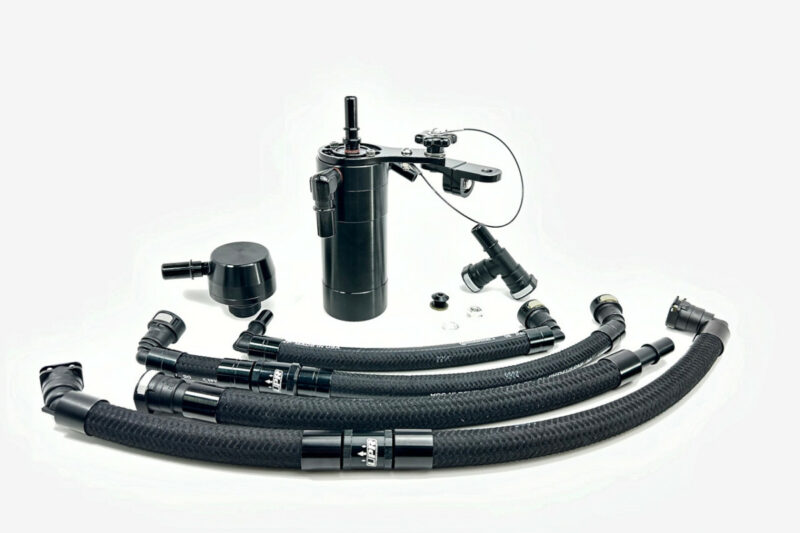 UPR 2024-2025 Ford Ranger 2.3 Ecoboost Dual Valve Oil Catch Can w/CSS Plug N Play