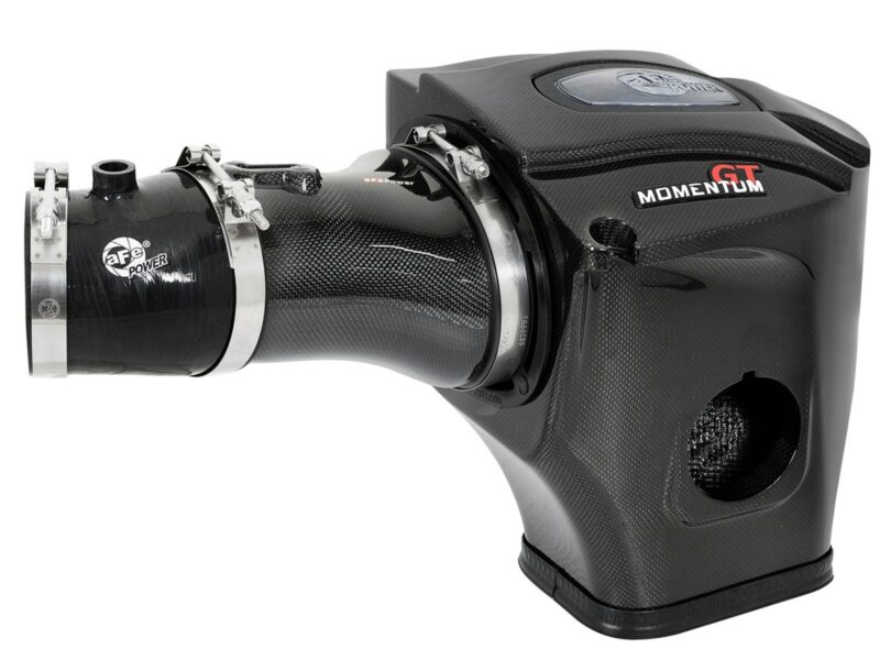 aFe Power 2015-2016 Dodge Challenger/Charger SRT Hellcat V8-6.2L (sc) HEMI Black Series Momentum Carbon Fiber Cold Air Intake System w/Dual Filter Media - Image 5